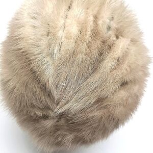 Mink Hat Genuine Fur